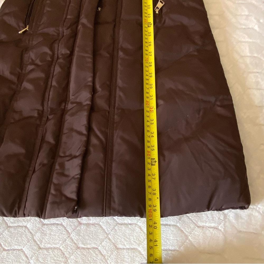Calvin Klein Down Brown Jacket Women’s Sise S - Picture 11 of 16